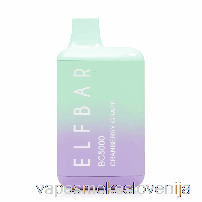 Vape Petrol Bc5000 0% Breznikotinska Brusnica Za Enkratno Uporabo